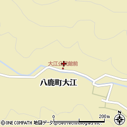 兵庫県養父市八鹿町大江628周辺の地図