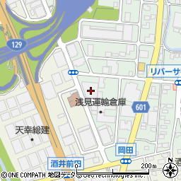 神奈川県厚木市岡田3197周辺の地図