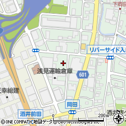 神奈川県厚木市岡田3194周辺の地図