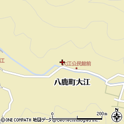 兵庫県養父市八鹿町大江613周辺の地図