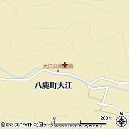 兵庫県養父市八鹿町大江633周辺の地図