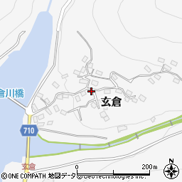 神奈川県足柄上郡山北町玄倉214周辺の地図