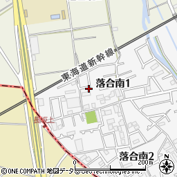 神奈川県綾瀬市落合南1丁目5周辺の地図
