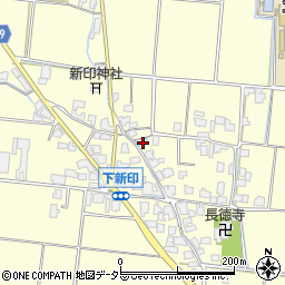 鳥取県米子市下新印91周辺の地図