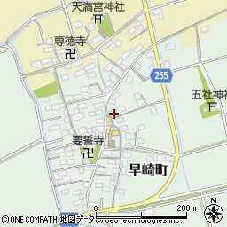 滋賀県長浜市早崎町1017周辺の地図
