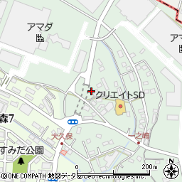神奈川県伊勢原市石田418周辺の地図