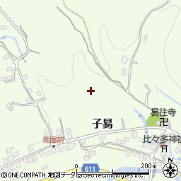 神奈川県伊勢原市子易周辺の地図