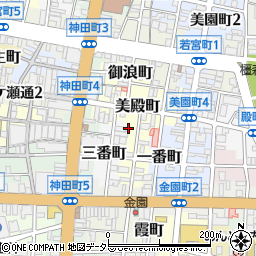 岐阜県岐阜市三番町10周辺の地図