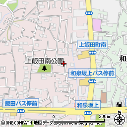 神奈川県横浜市泉区上飯田町995-11周辺の地図