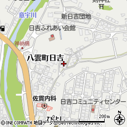 島根県松江市八雲町日吉149-6周辺の地図