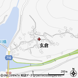 神奈川県足柄上郡山北町玄倉296周辺の地図