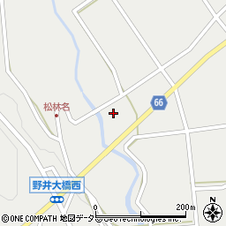 岐阜県恵那市三郷町野井1615周辺の地図