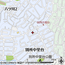 神奈川県横浜市南区別所中里台2周辺の地図