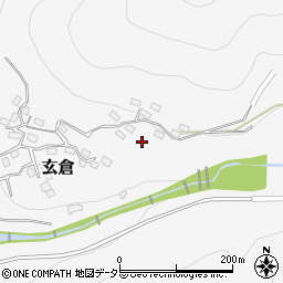 神奈川県足柄上郡山北町玄倉376周辺の地図