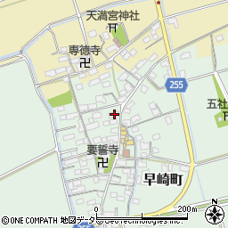 滋賀県長浜市早崎町1141周辺の地図