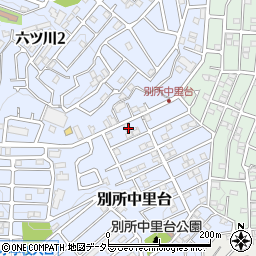 神奈川県横浜市南区別所中里台2-19周辺の地図