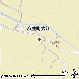 兵庫県養父市八鹿町大江220周辺の地図