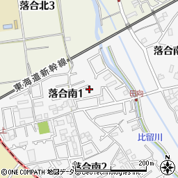 神奈川県綾瀬市落合南1丁目11周辺の地図