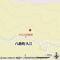 兵庫県養父市八鹿町大江638周辺の地図