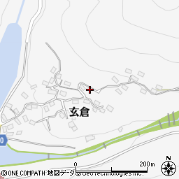 神奈川県足柄上郡山北町玄倉278周辺の地図