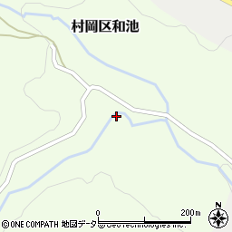 兵庫県美方郡香美町村岡区和池914周辺の地図