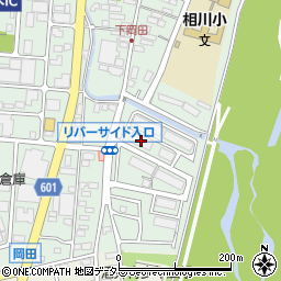 神奈川県厚木市岡田5丁目11-4周辺の地図