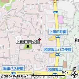神奈川県横浜市泉区上飯田町1002-8周辺の地図