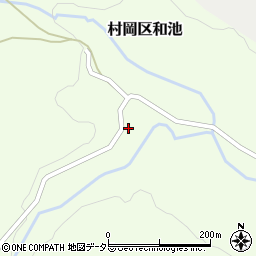 兵庫県美方郡香美町村岡区和池871-1周辺の地図
