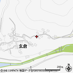 神奈川県足柄上郡山北町玄倉360周辺の地図