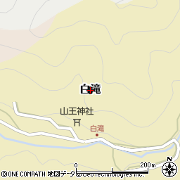 京都府舞鶴市白滝周辺の地図