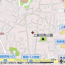 神奈川県横浜市泉区上飯田町970-3周辺の地図