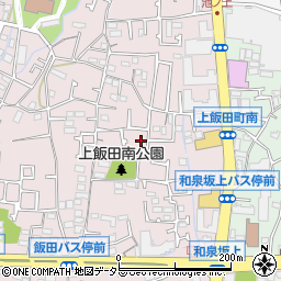 神奈川県横浜市泉区上飯田町1001周辺の地図
