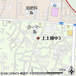 内田理容店周辺の地図