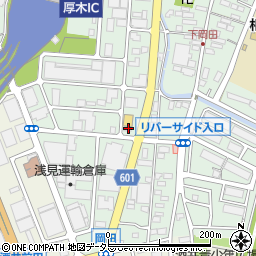 神奈川県厚木市岡田3178周辺の地図