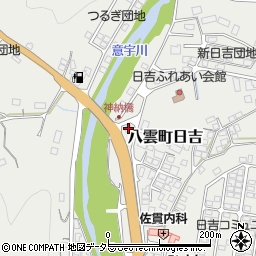 島根県松江市八雲町日吉173-5周辺の地図