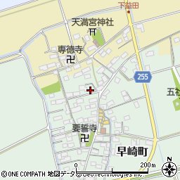 滋賀県長浜市早崎町1124周辺の地図