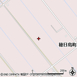 島根県安来市穂日島町周辺の地図