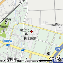 神奈川県厚木市愛甲東2丁目14周辺の地図