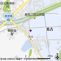 鳥取県米子市美吉109周辺の地図