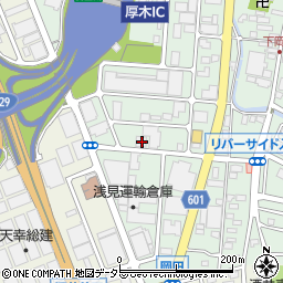 神奈川県厚木市岡田3189周辺の地図