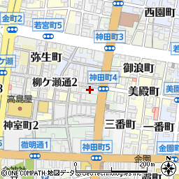 スギドラッグ柳ケ瀬通店周辺の地図