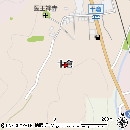 京都府舞鶴市十倉周辺の地図