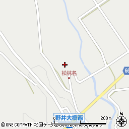 岐阜県恵那市三郷町野井1638周辺の地図