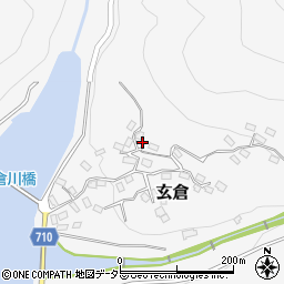 神奈川県足柄上郡山北町玄倉256周辺の地図