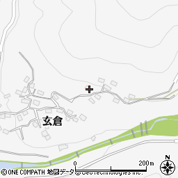 神奈川県足柄上郡山北町玄倉362周辺の地図