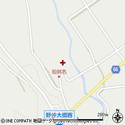 岐阜県恵那市三郷町野井1668周辺の地図