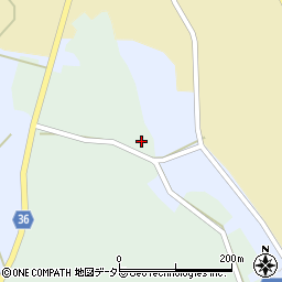 鳥取県西伯郡大山町赤松312周辺の地図