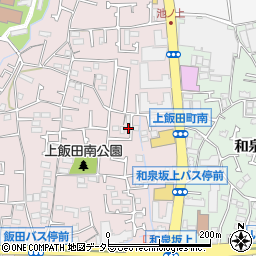 神奈川県横浜市泉区上飯田町1003周辺の地図