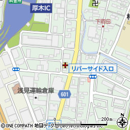 神奈川県厚木市岡田3181周辺の地図