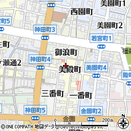 安田屋家具店周辺の地図